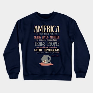 Adam Selene - AMERICA Crewneck Sweatshirt